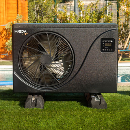 Mazda Series range features the Evaporator Gold technology of Mazda Pool heat pumps